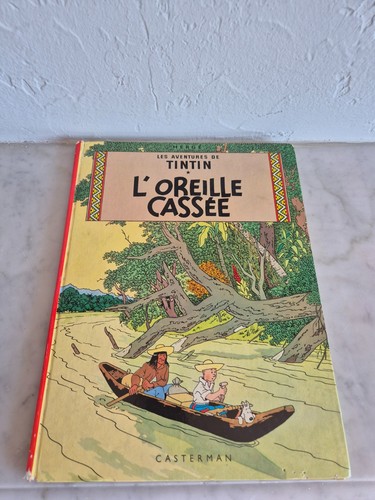 Tintin l oreille cassée - bd, l'oreille