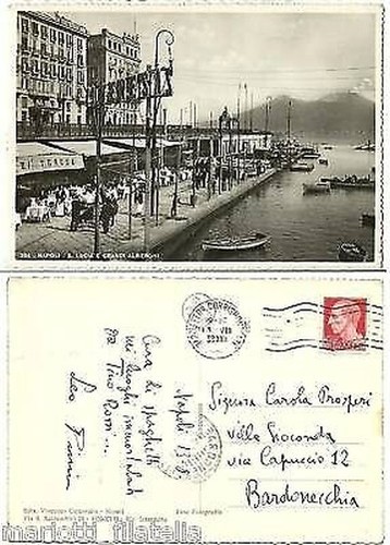 Carte postale campanie napoli - campanie,