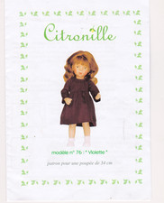 Patron  CITRONILLE   ROBE