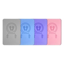 Tapis de corde à sauter rectangulaire antidérapant double face avec