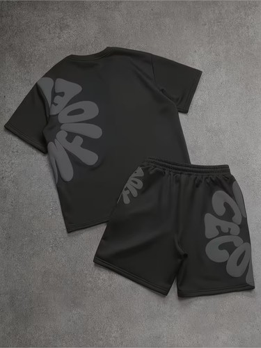 Ensemble short shirt - short, t-shirt