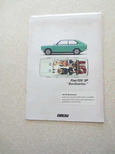 1970s fiat 128 - fiat, 3p