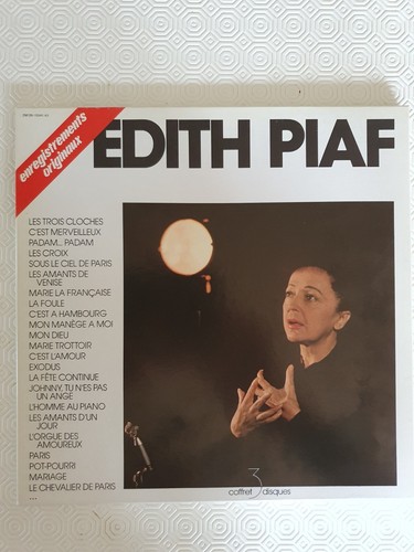 Edith piaf coffret - edith, vinyles