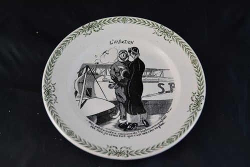 Ancienne assiette amand - assiette,