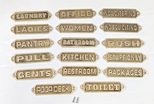 Lot 17 pièces enseigne de