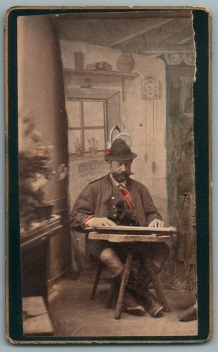 Cdv 1870 tyrol homme la - cdv, à