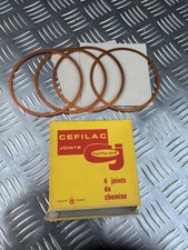 4 joints de pied de chemise