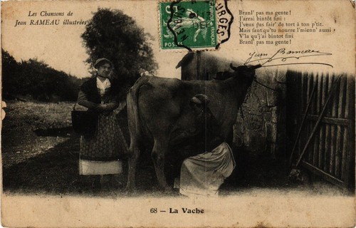 Cpa france folklore les - -,