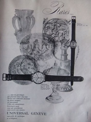 Publicité 1960 universal - publicitÉ,