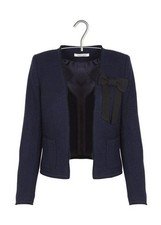 VESTE TAILLEUR EN TWEED BLEU