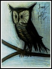 Bernard BUFFET : Le Hibou