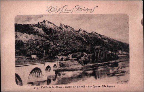 Cpa monthermé vallée - vallÉe, de