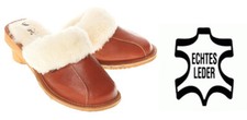 Femmes Chaussons Cuir