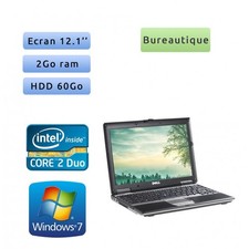 Occasion - Dell Latitude D430 - Windows 7 - C2D 2GB 60GB - 12.1 - Ordinateur Por
