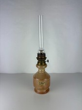 Antique oil lamp with