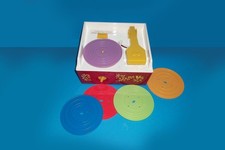 Jouet ancien Tourne disques Fisher Price avec 5 disques parfait état collector