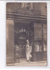 BORDEAUX(?): commerce boucherie, charcuterie - état