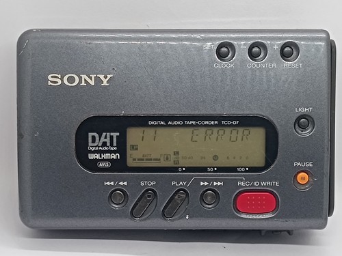 Sony tcd dat - sony, 7