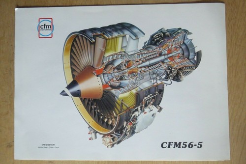 1987 document recto snecma - 1987,
