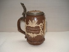 Ancienne Chope à Bière Villeroy & Boch Mettlach (fel)