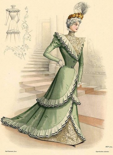 Haute couture robe - robe, bal