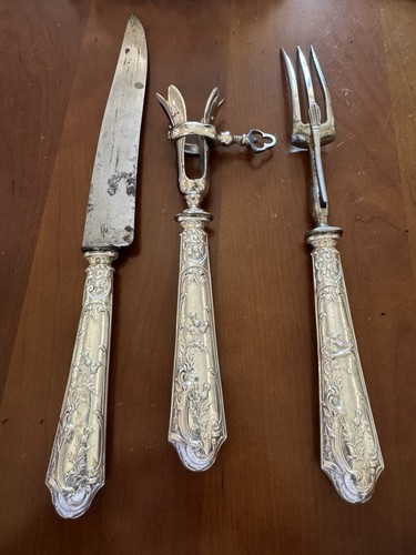 Ancien couvert service argent