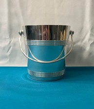 BRILLANT seau a glace CHRISTOFLE modèle BIARRITZ métal argenté glaçon table