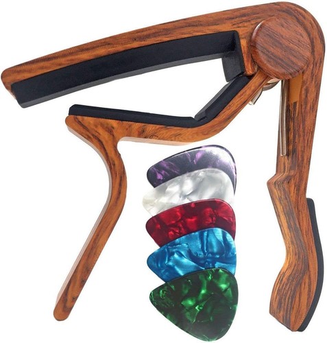 Wingo capodastre guitare - capodastre, bois