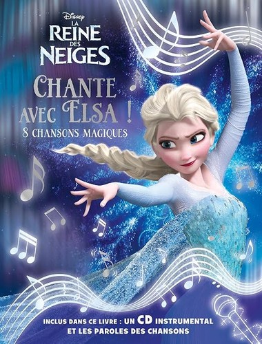 Reine des neiges - grand, livre