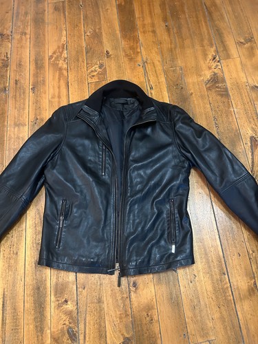 Blouson cuir homme - cuir,