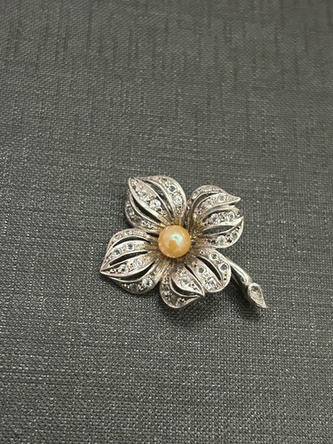 Ancienne broche argent - en,