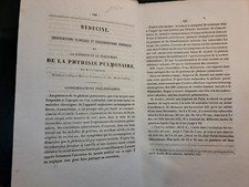 1843 Guérison de la PHTHISIE