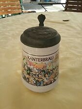 Boc a biere Kanterbrau  H 16 cm  diamètre  9 cm