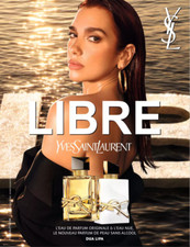 PUB ADVERTISING  PARFUM LIBRE