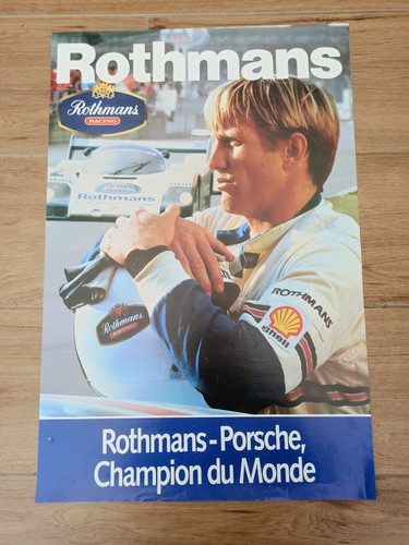 Affiche publicitaire rothmans - publicitaire,