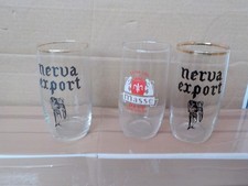 3 VERRE ANCIEN BIERE