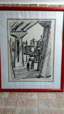 Dessin feutre noir andre - dessin, au