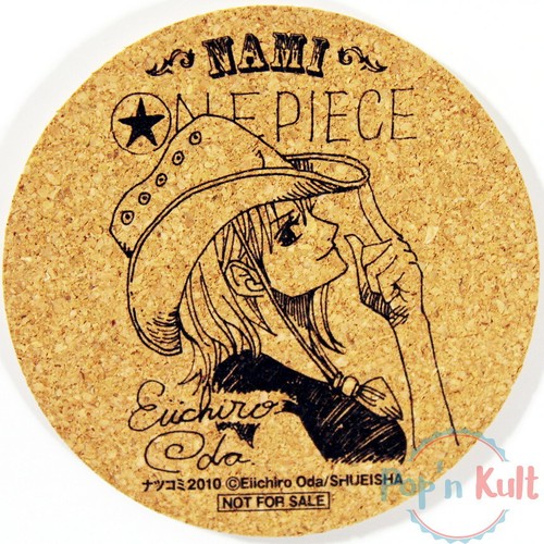 One piece cork coaster nami - one,