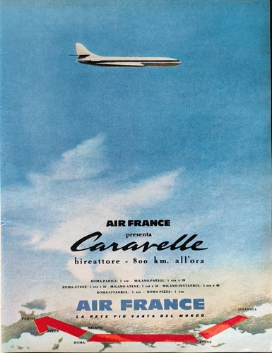 Air france airlines caravelle - air,