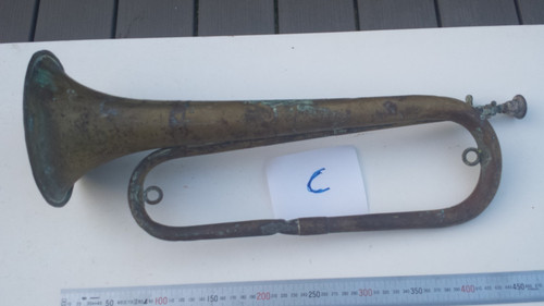 Ancien clairon militaire - c/,