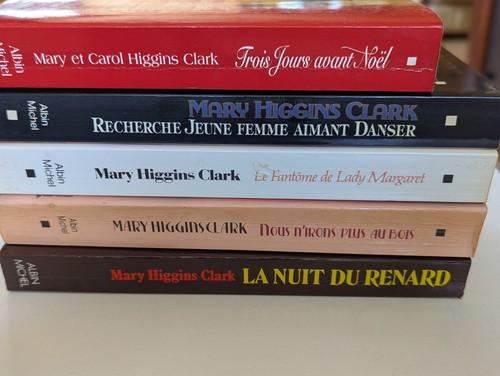 Livres mary higgins clark - mary,