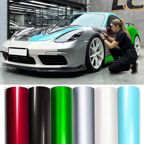 Chrome mirror vinyl film - chrome,