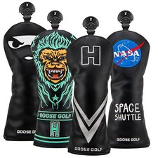 Couvre-Clubs de Golf pour Driver Bois Hybride | Compatible Toutes Marques | F...