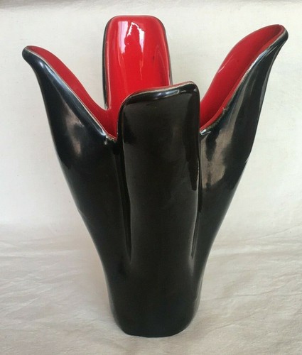 Vase forme tulipe vintage
