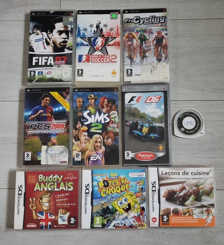 Lot jeux playstation psp - 10,