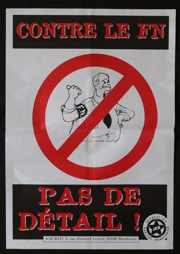 Affiche politique jcr - affiche,