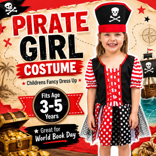 Déguisement fille pirate - déguisement,