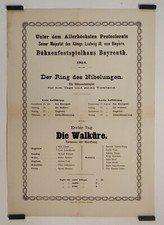 Bayreuth Festival 1914 Affiche