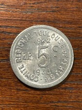 Monnaie Necessité 5 Centimes