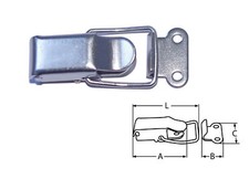 Fermeture à Levier 46mm inox